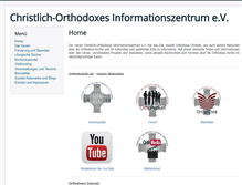 Tablet Screenshot of orthodoxinfo.de